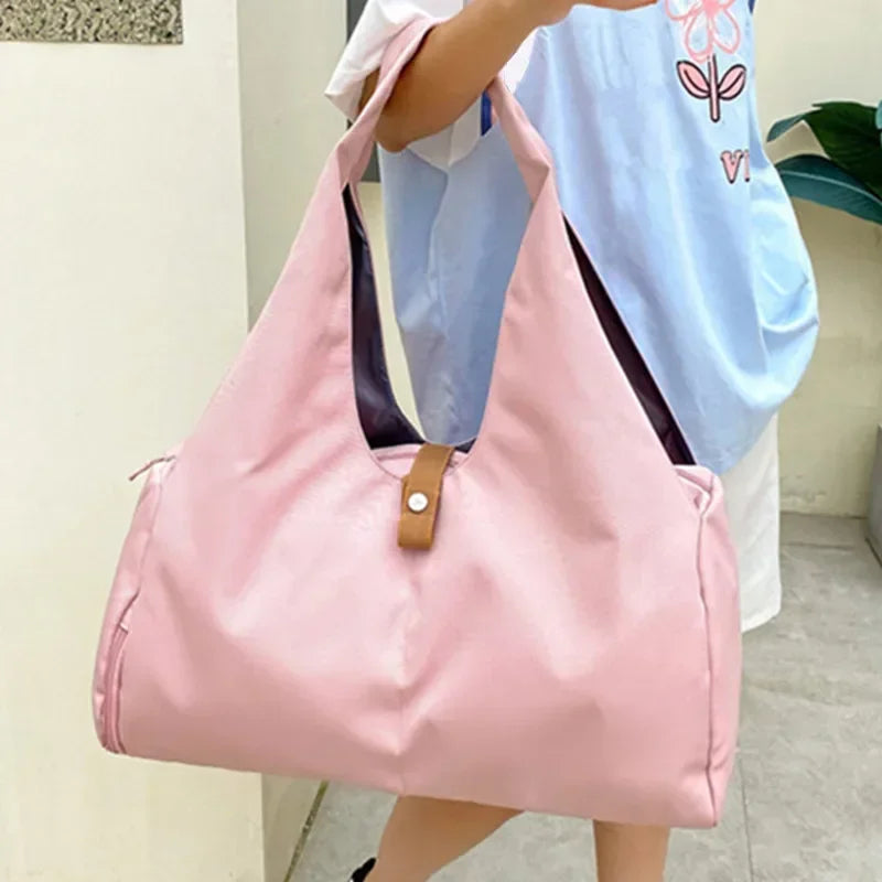 Women's Yoga & Gym Tote Bag | Shoe & Wet Compartments | Braviixx