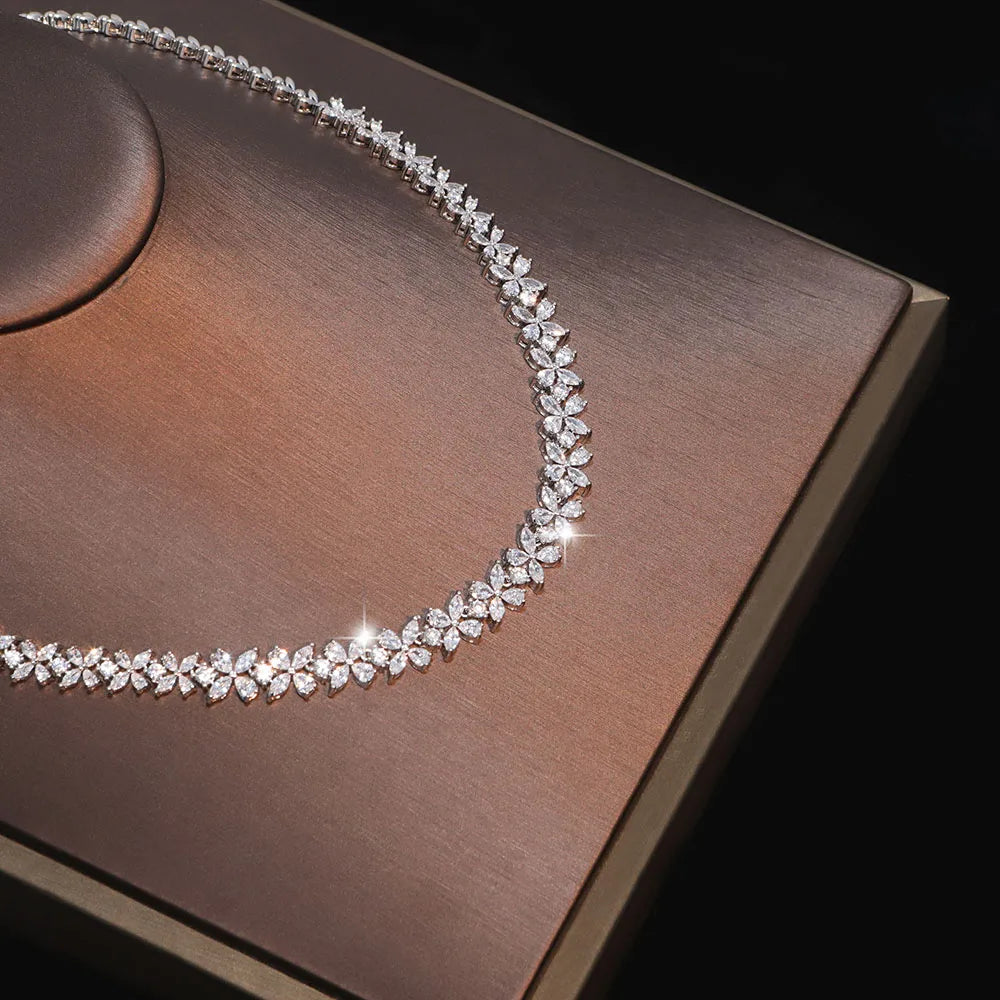 Heart Necklace & Earrings Set | Braviixx