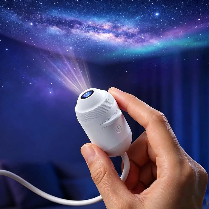 Galaxy & Ocean Rotating Night Light Projector | Braviixx