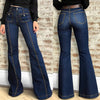 Women Jeans Denim Pant Vintage Flare Pants Y2k Streetwear Slim Fit High Waist Straight Trousers Elegant Splice Work Casual 2026