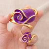Flower Bracelet & Ring Set | Braviixx