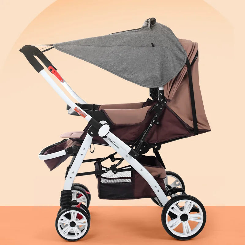 Stroller Sunshade Cover with Viewing Option | Braviixx