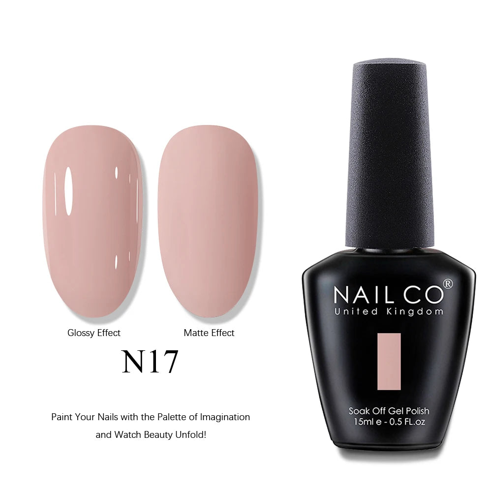 15ml UV/LED Gel Nail Polish | Shades, Base Coat & Top Coat | Braviixx