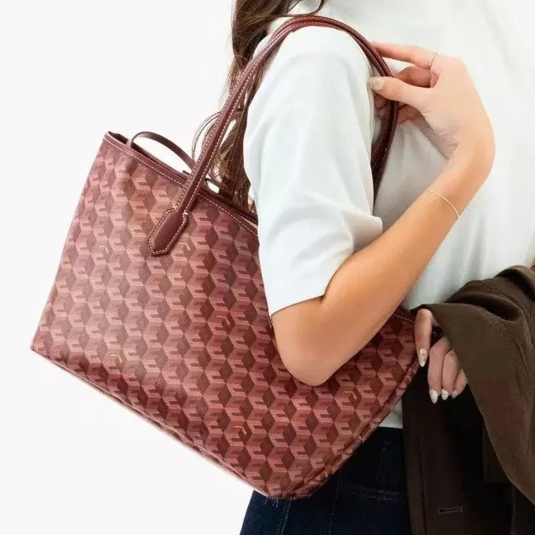 Women's Christyng Monogram Tote Bag | Mother-Child Set · Large Capacity · 10 Colours | Braviixx