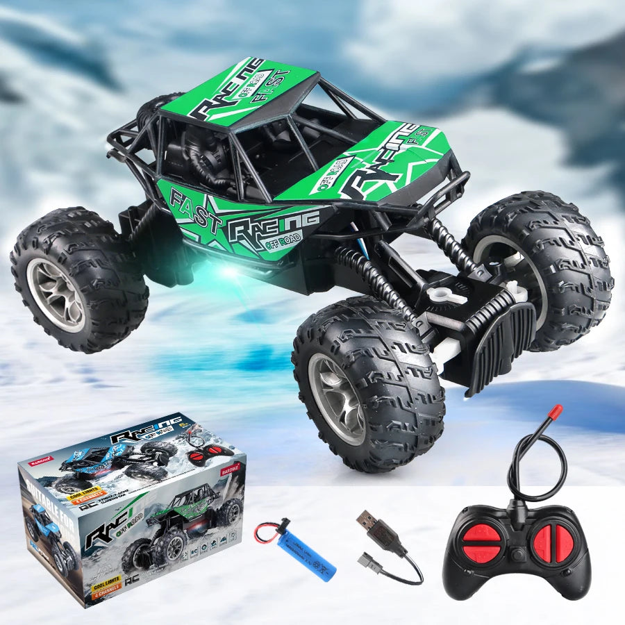 4-Channel Off-Road RC Car with Lights | Braviixx