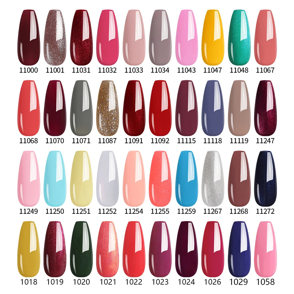 15ml UV/LED Gel Nail Polish | 129 Shade & Finish Options | Braviixx