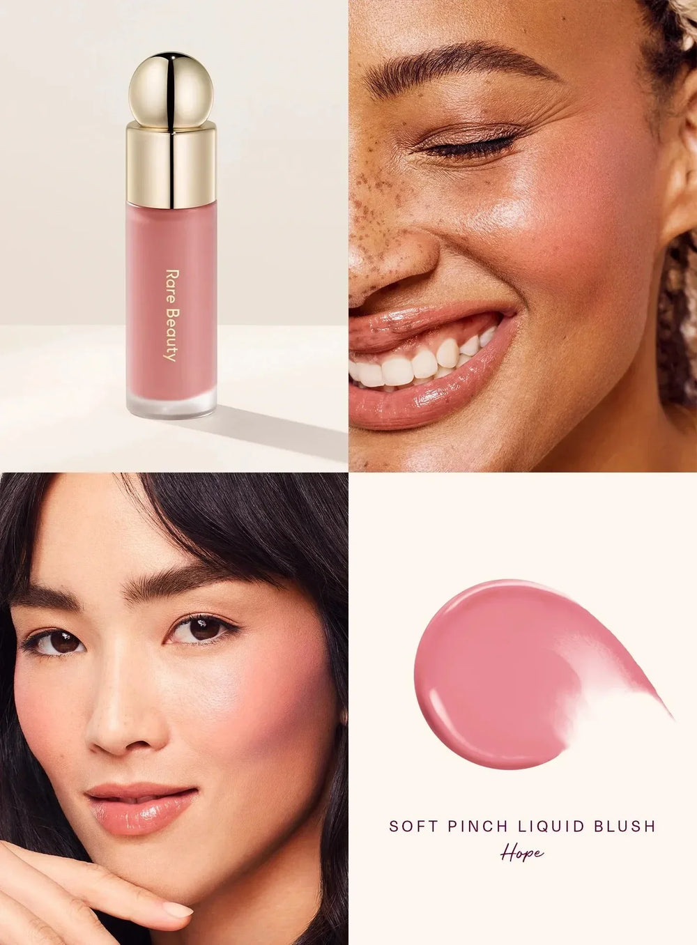 Weightless Liquid Blush | High-Impact Seamless Plumping Cheek Makeup | Multiple Shades