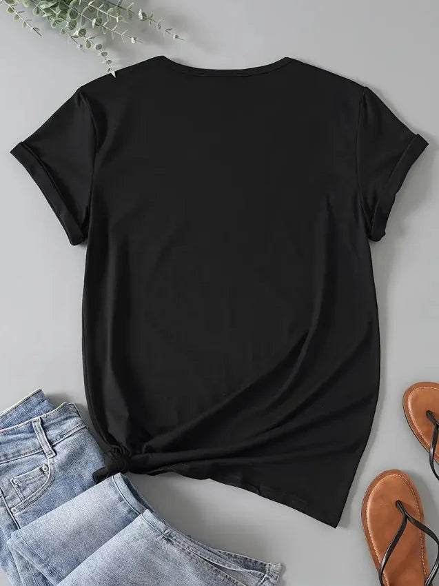 2026 Women's T-shirt Casual Fashion Short Sleeve T-shirt Summer Street Wear Y2k Casual Fashion Women's T-shirts