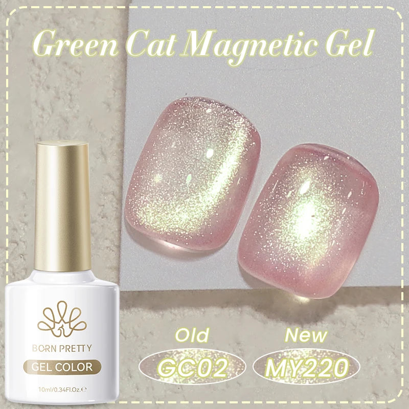 10ml Magnetic Cat-Eye Gel Nail Polish | Multi-Shade Collection | Braviixx