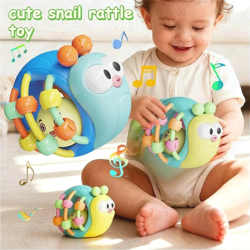 Animal Baby Grasp & Rattle Ball | Braviixx