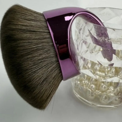 Professional Kabuki Makeup Brush | Dense Vegan Bristles, Foundation & Powder Blending