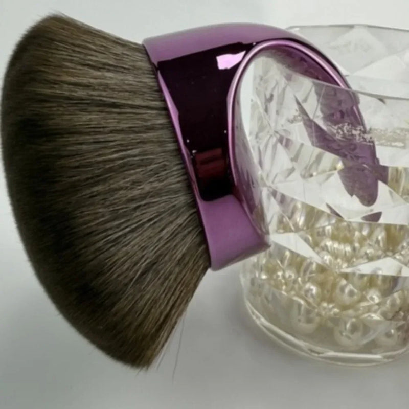 Professional Kabuki Makeup Brush | Dense Vegan Bristles, Foundation & Powder Blending