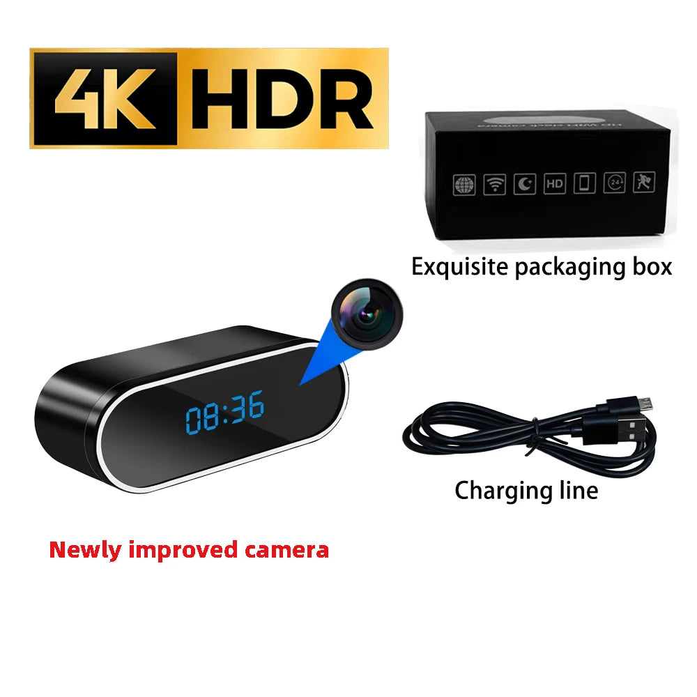Wi-Fi Clock Camera | Remote Viewing & Night Vision | Braviixx