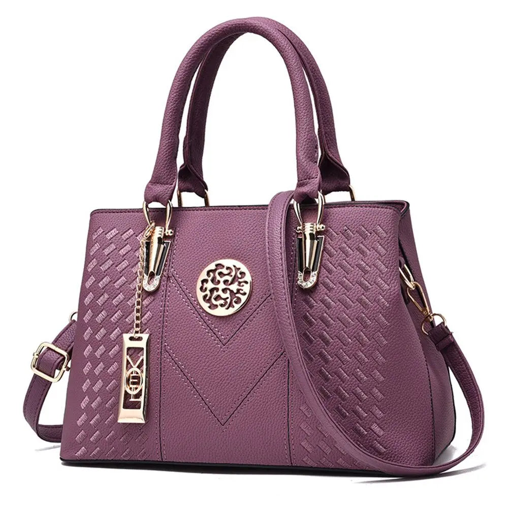 Women's Bags 2024 New Fashion Embroidered Ladies Handbags Large-capacity Shoulder Bag Messenger Bag