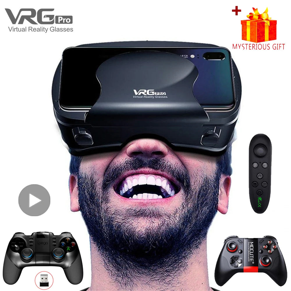 Smartphone VR Headset | Adjustable Lenses & Bundle Options | Braviixx