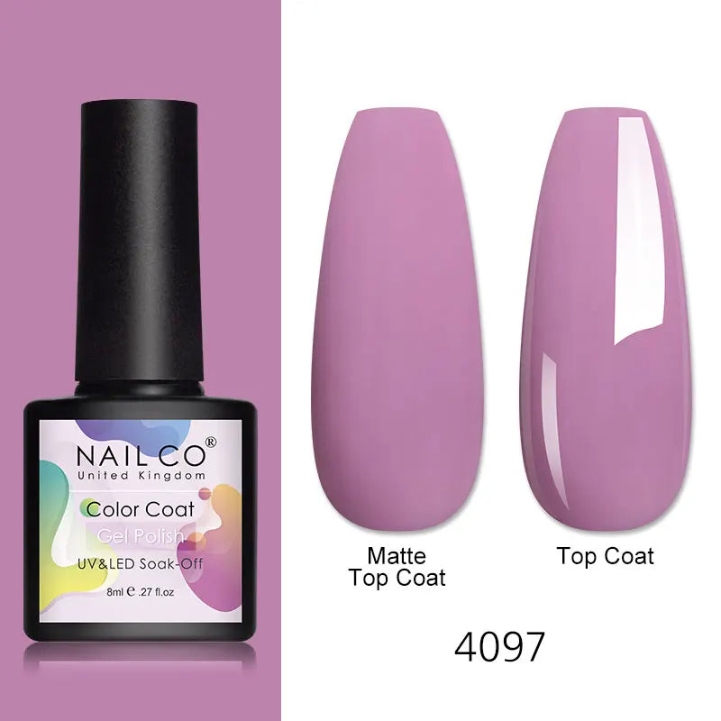 8ml UV/LED Gel Nail Polish | 112 Shade & Finish Options | Braviixx