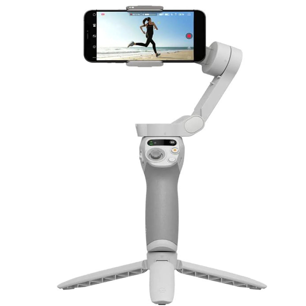 3-Axis Phone Gimbal Stabilizer | Foldable Smartphone Gimbal with Magnetic Clamp & Tripod | Braviixx