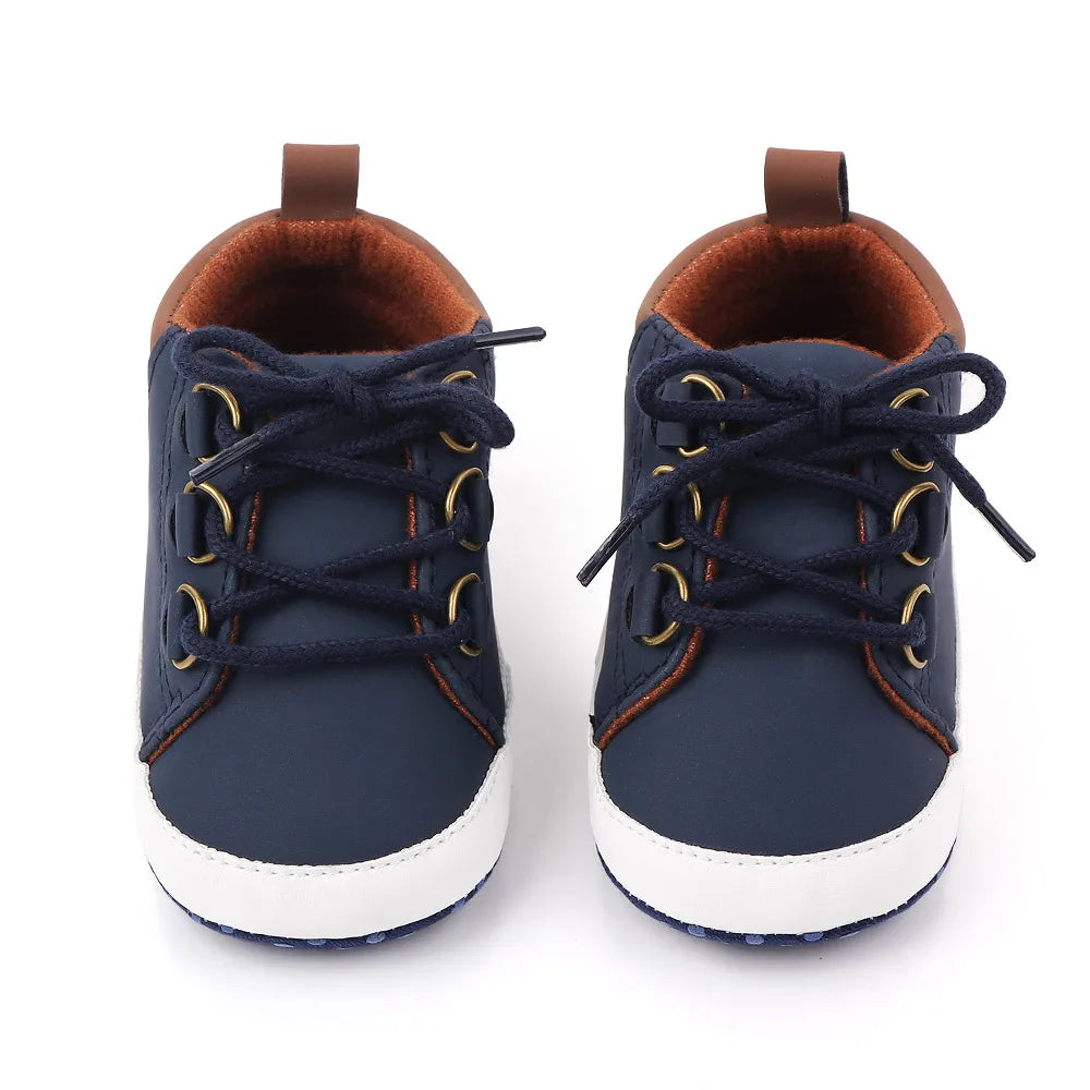 Above-Ankle Soft-Sole Baby Shoes | Braviixx