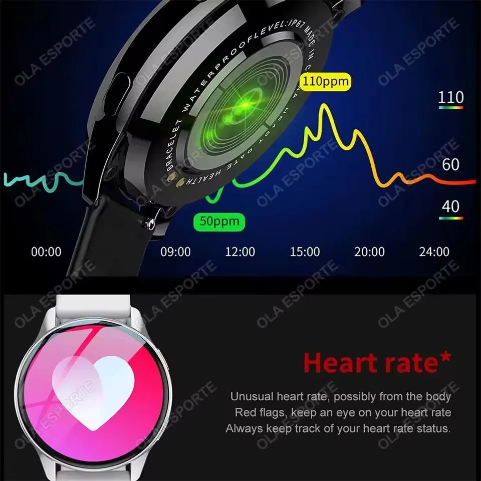 Women's Bluetooth Calling Smart Watch with Heart Rate & Sleep Monitor | Braviixx