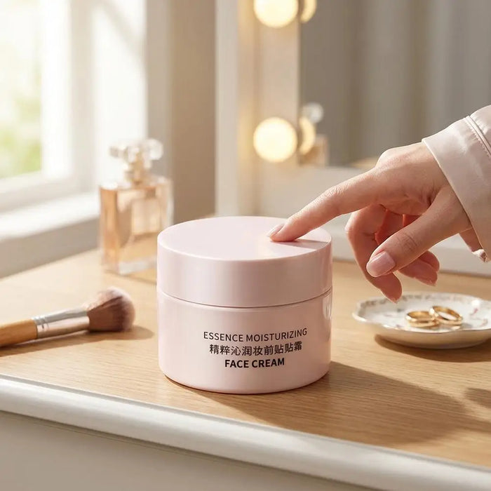 Apply the cream before makeup, moisturizing foundation cream - lasting moisturizing, creating a natural foundation