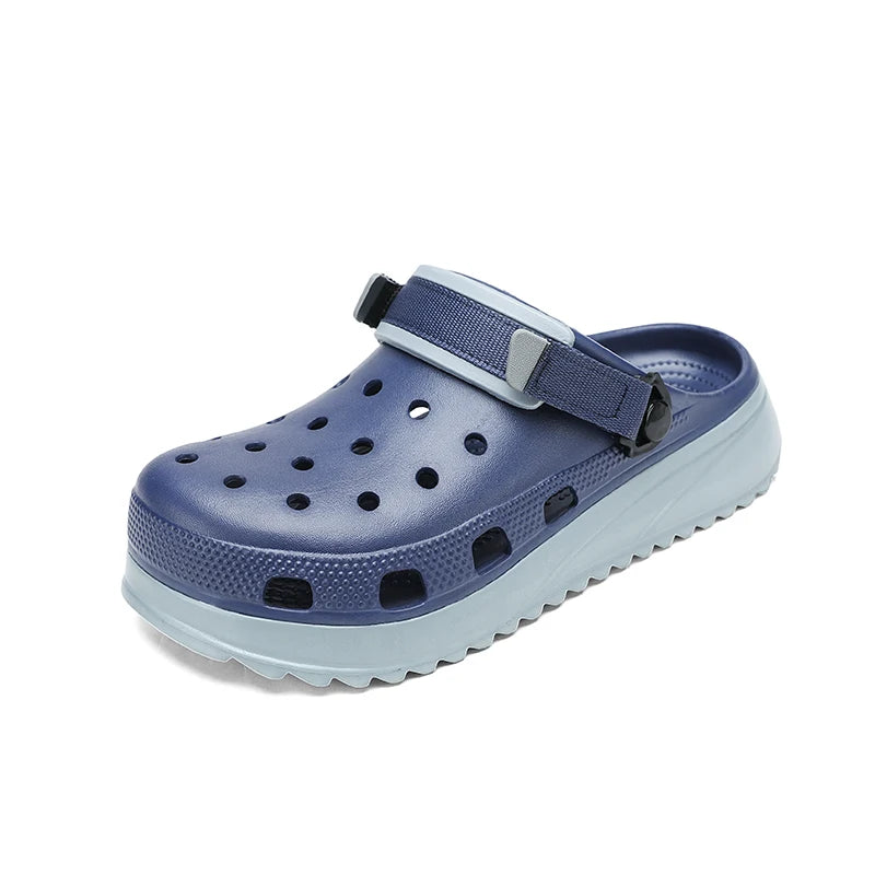 Men's EVA Casual Clogs | Thick-Sole Beach Sandals | Slip-On Garden Shoes | 5 Colors | EU 39–45