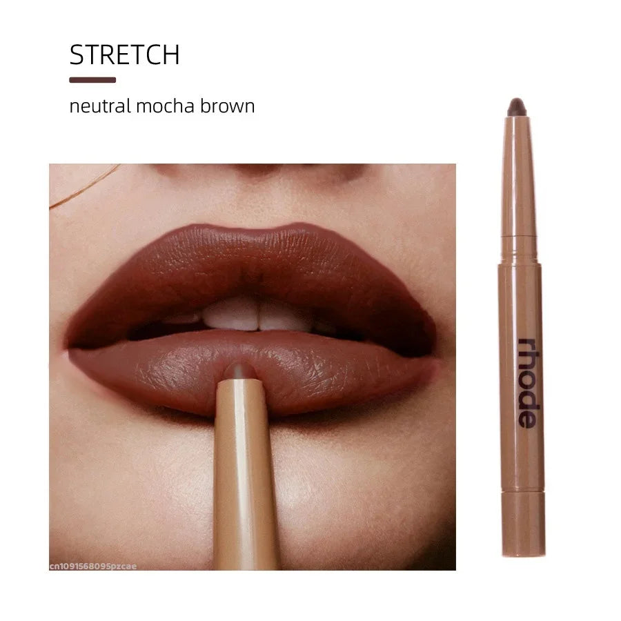 Rhode Skin Peptide Lip Shape Pen Lip Liner Long Lasting Lip Tint Pencil Pen Makeup Lipstick Powder Blusher Gloss Rouge Makeup