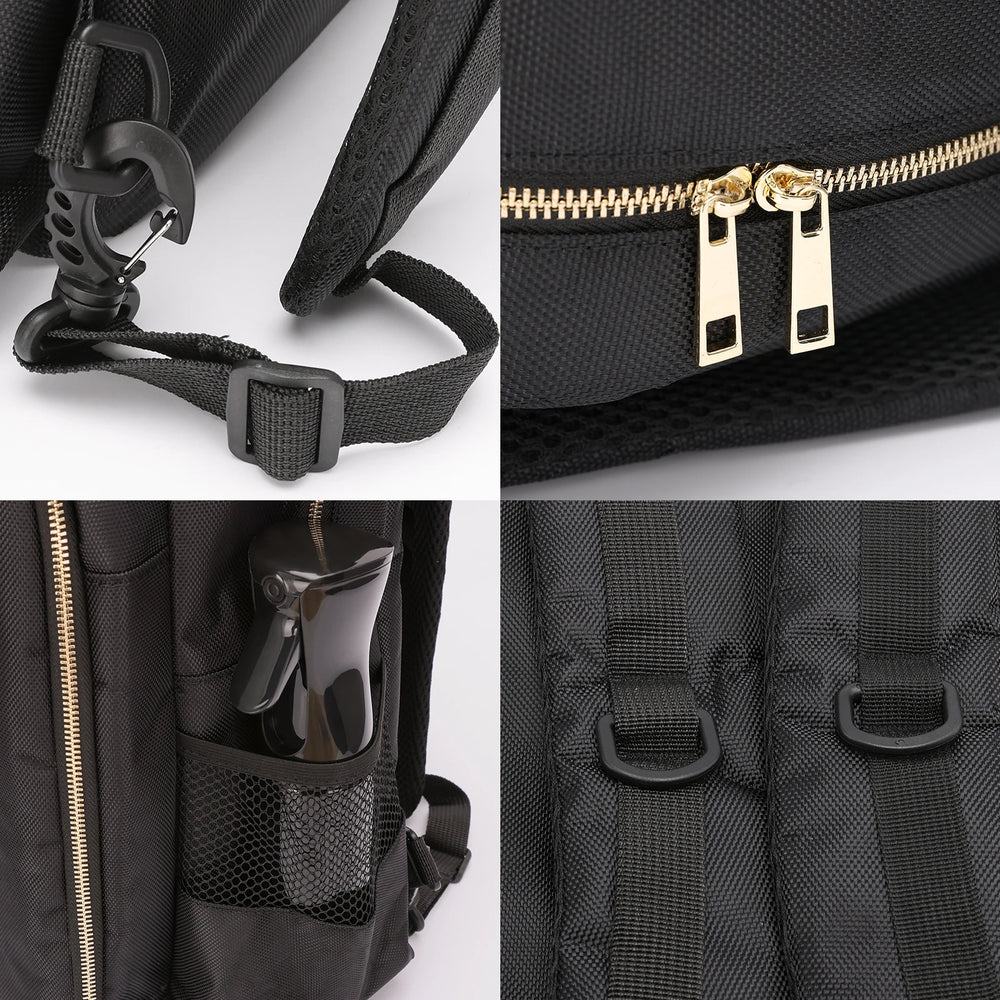 Barber Tool Backpack | Fold-Open Organiser & Mesh Pockets | Braviixx