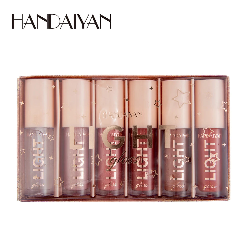 6-Piece Lip Gloss Set | Liquid Lip Stain | A/B Shade Collections | Braviixx