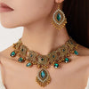 Vintage-Inspired Necklace & Earrings Set | Braviixx