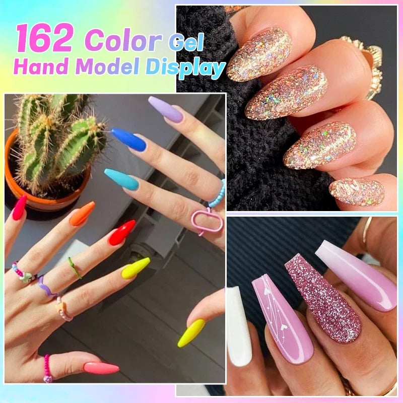 10ml UV/LED Gel Nail Polish | 152 Image-Based Shades | Braviixx