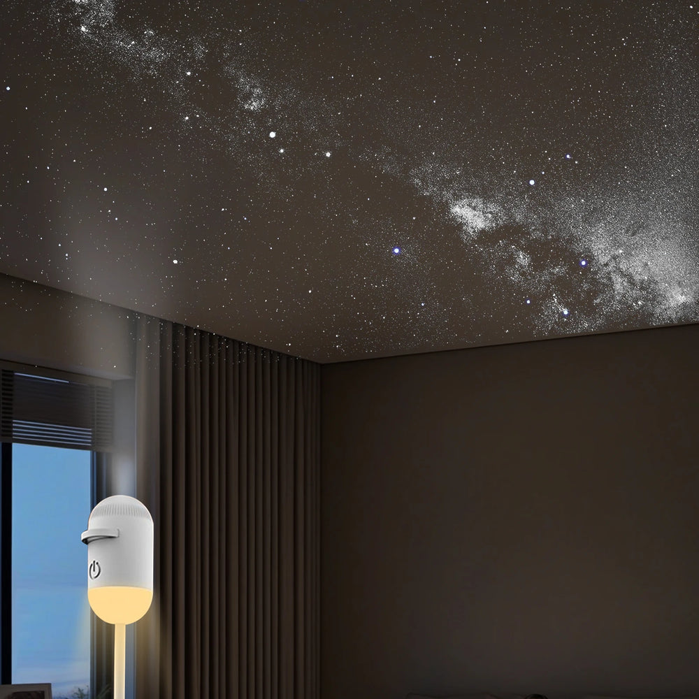 Mini Galaxy Star Projector with Interchangeable Films | Braviixx