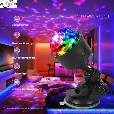 Multicolour LED Party Projection Light | Braviixx