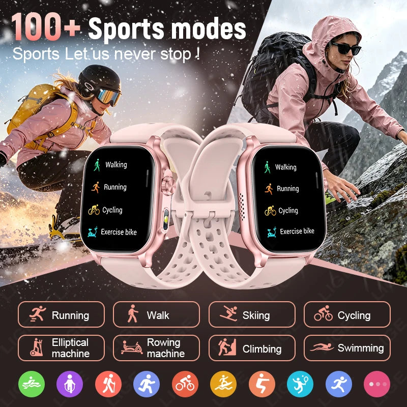 2.01" Outdoor Smart Watch with 1400mAh Battery & Bluetooth Calling | Braviixx