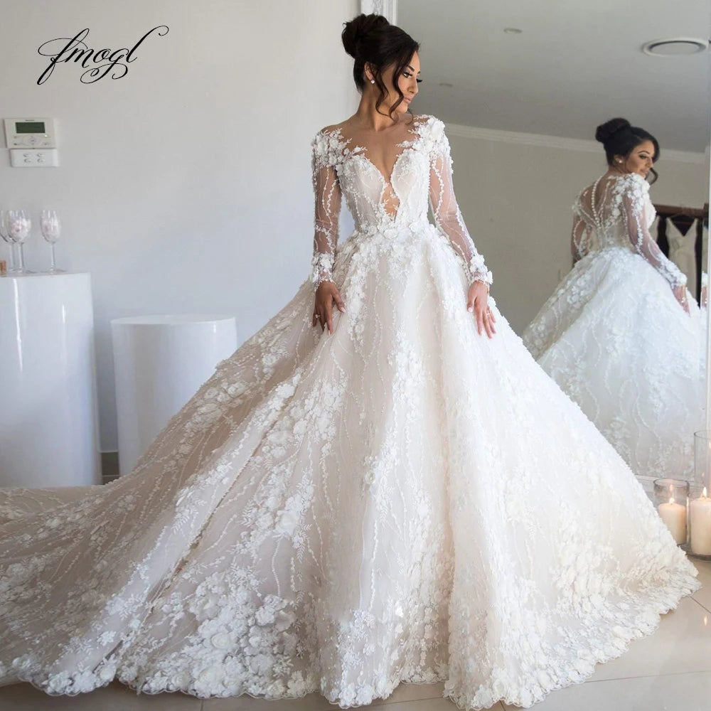 Sweetheart Lace Ball Gown Wedding Dress | Braviixx – Braviixx Store
