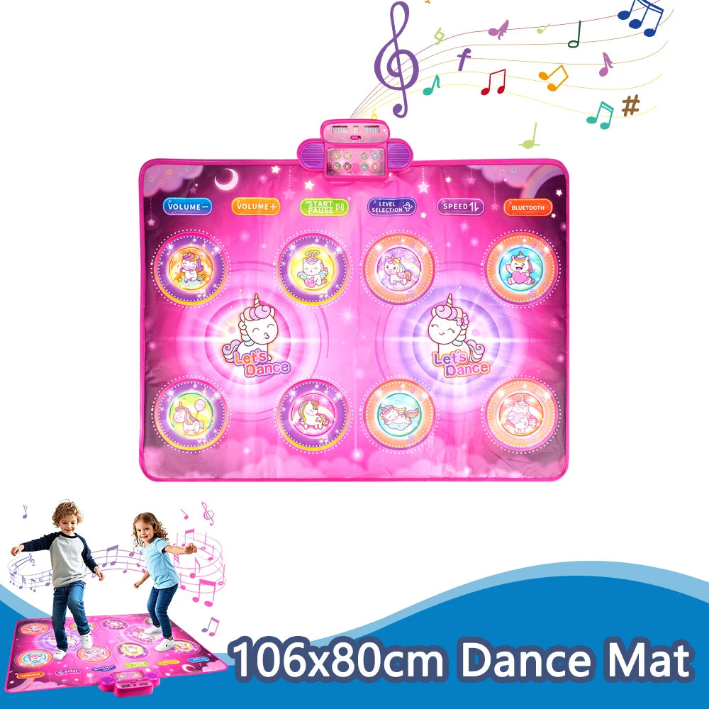 Electronic Dance Mat | Dual-Player Music Game | Braviixx