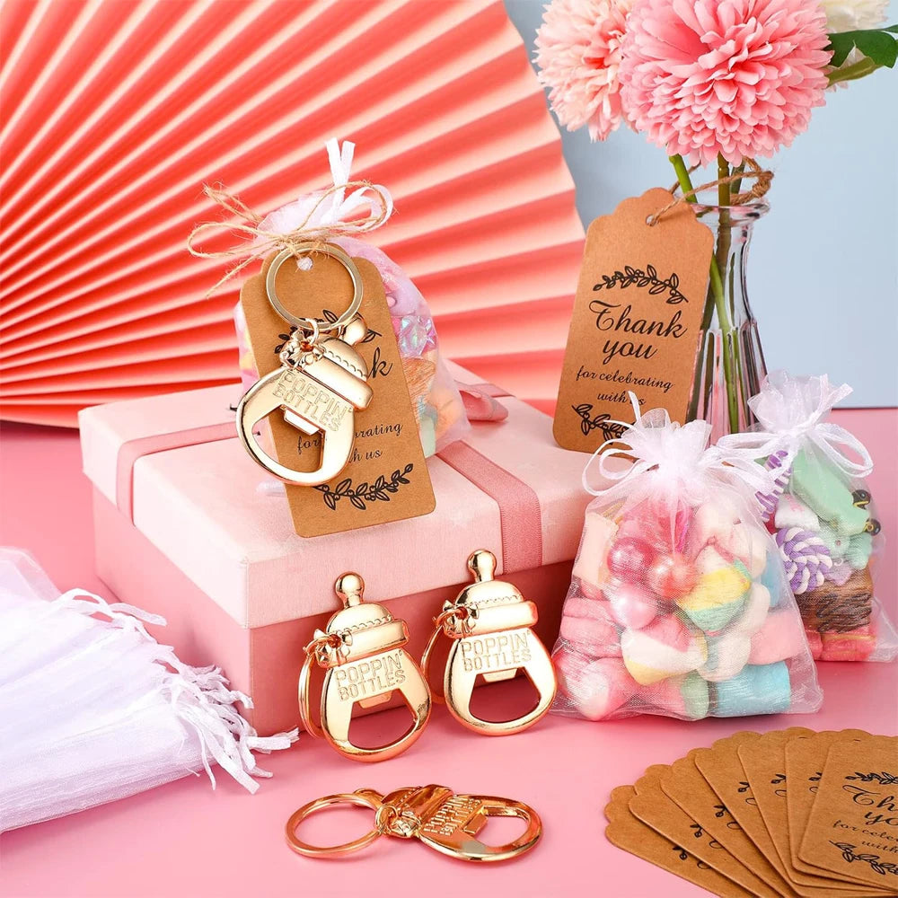 10-Pack Baby Shower Bottle Opener Favors | Braviixx
