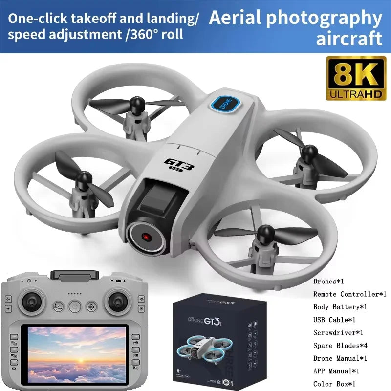 GT3 Camera Drone with Remote Controller | Braviixx