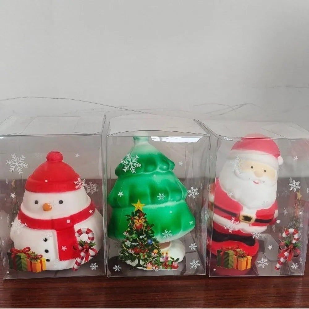 Christmas Squishy Toy – Santa, Tree or Snowman | Braviixx