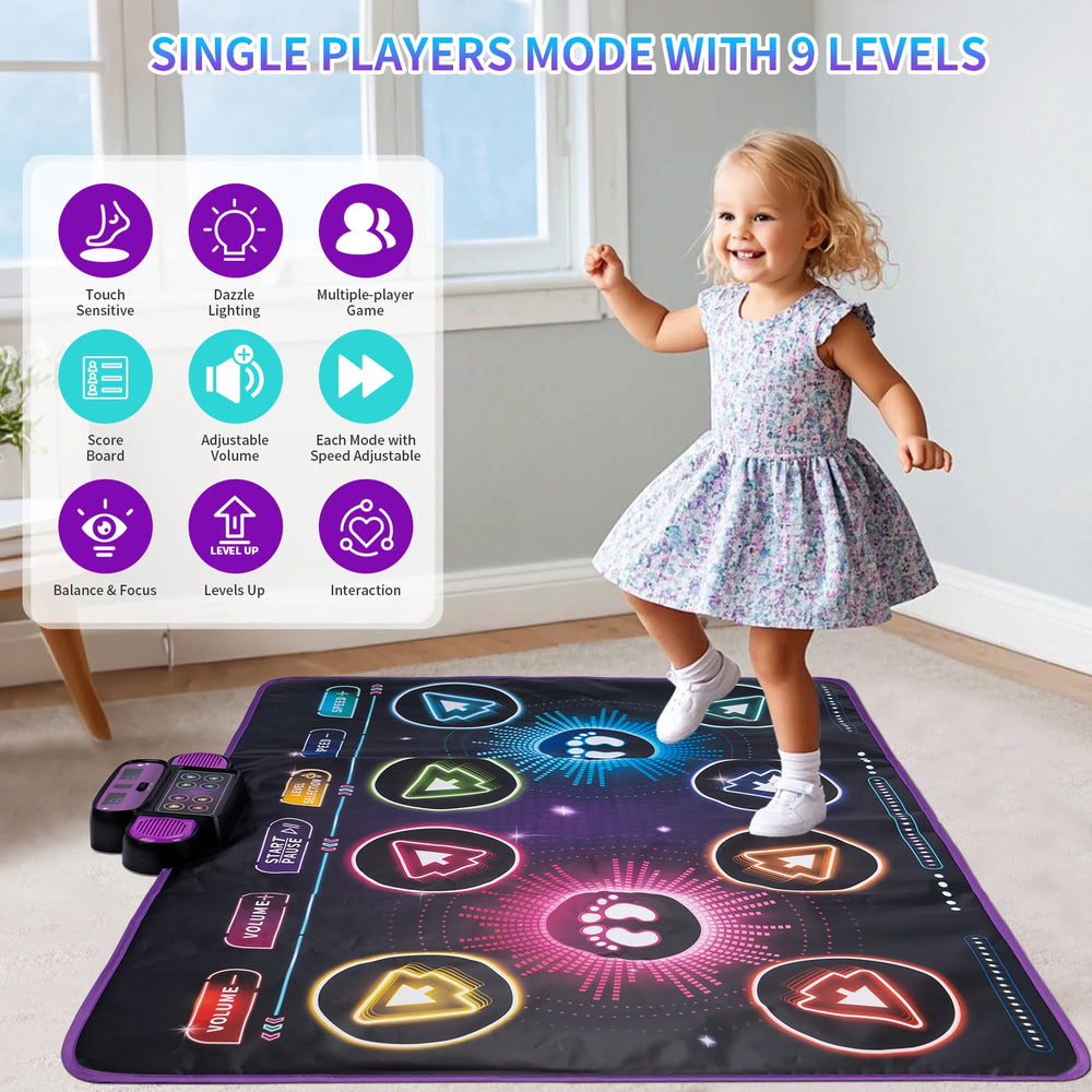Kids' Electronic Dance Mat | 9 Levels | Braviixx
