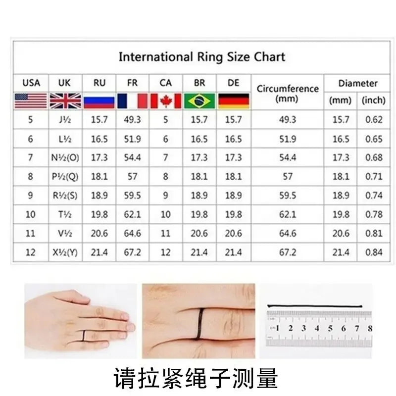 Triple-Band Zircon-Style Ring | Braviixx
