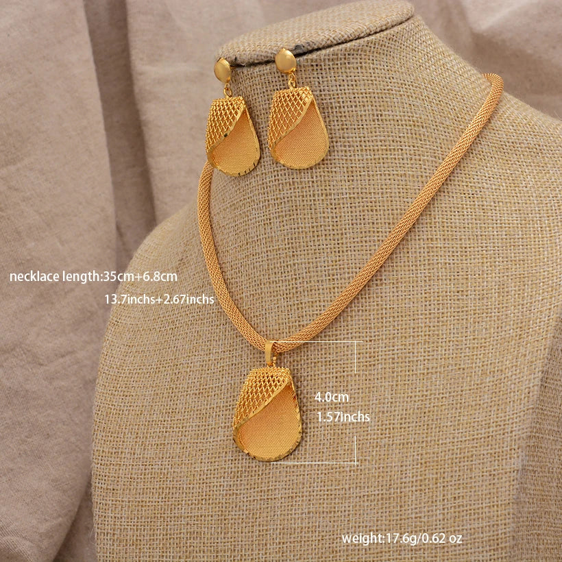 Women's Gold-Tone Jewellery | Statement Necklace & Earrings Options | Braviixx