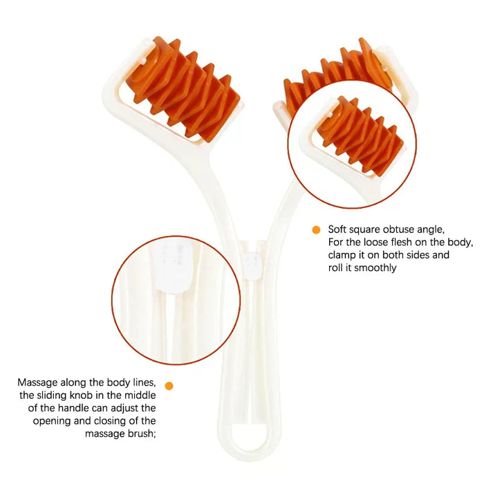 Facial Massager Roller Y Shape Body Shaper Massage Anti Wrinkle Face-Lift Slimming Arm Leg Neck Relaxation Skincare Beauty Tool