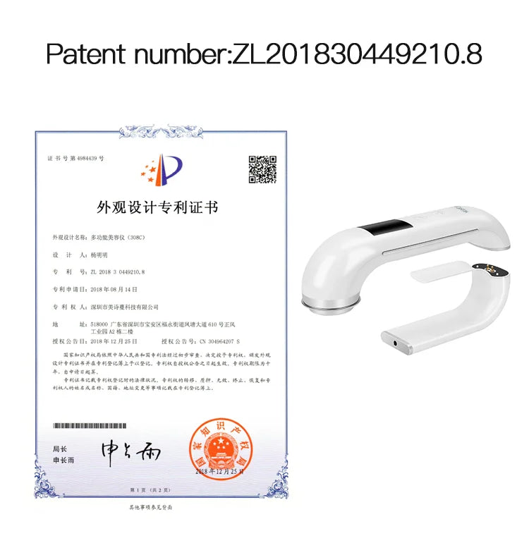 Skin Tightening Anti-Aging Beauty Device | 6-in-1 Facial Beauty Equipment | Braviixx