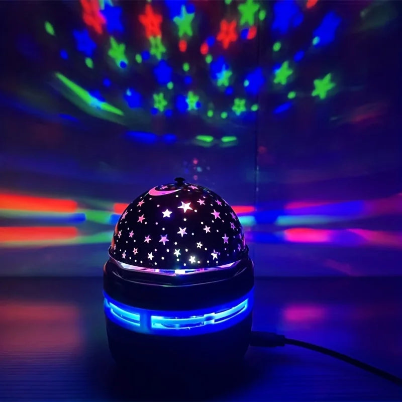RGB Galaxy Projector Night Light, Remote Options | Braviixx