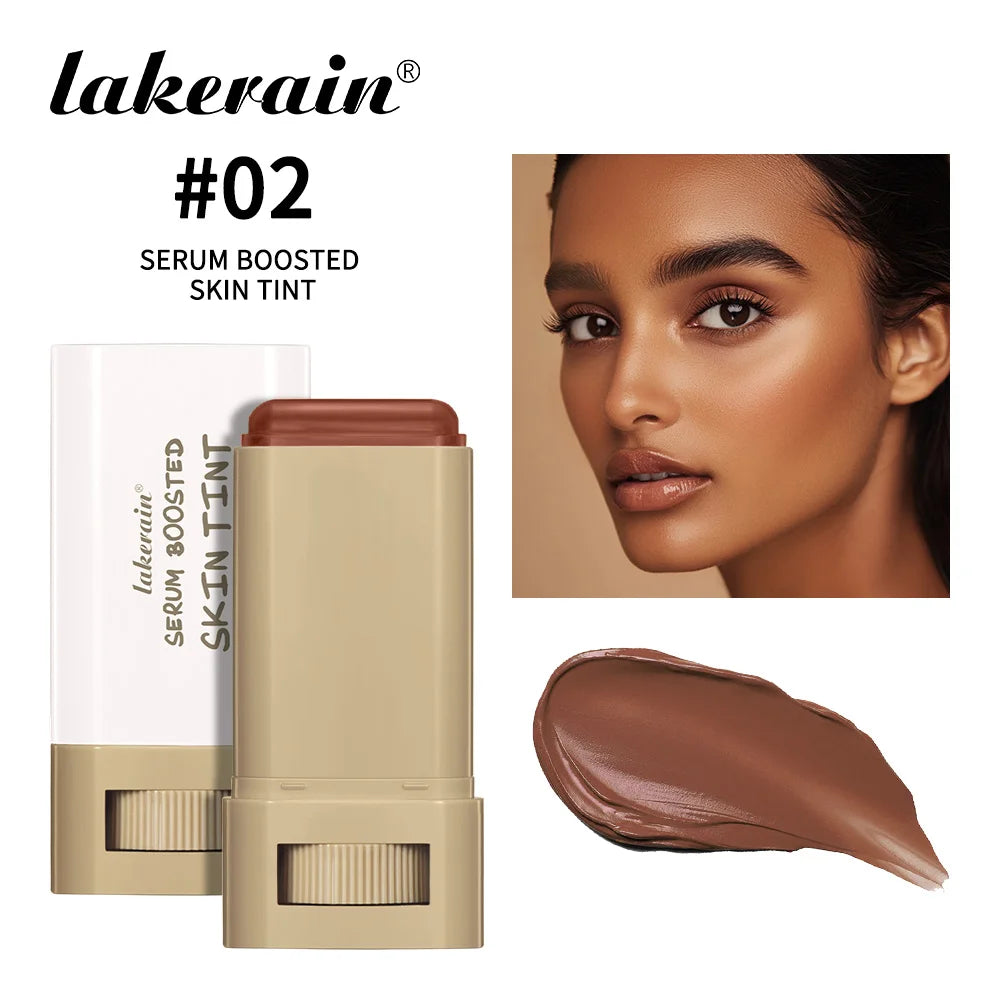 Skin Tint Foundation Stick | Serum Boosted · Moisturising · Buildable Coverage | 5 Shades | Braviixx