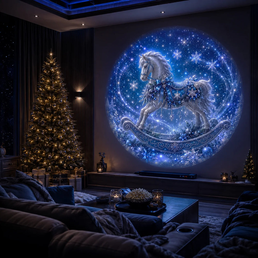 Christmas Projection Light | 8 Patterns & USB Power | Braviixx
