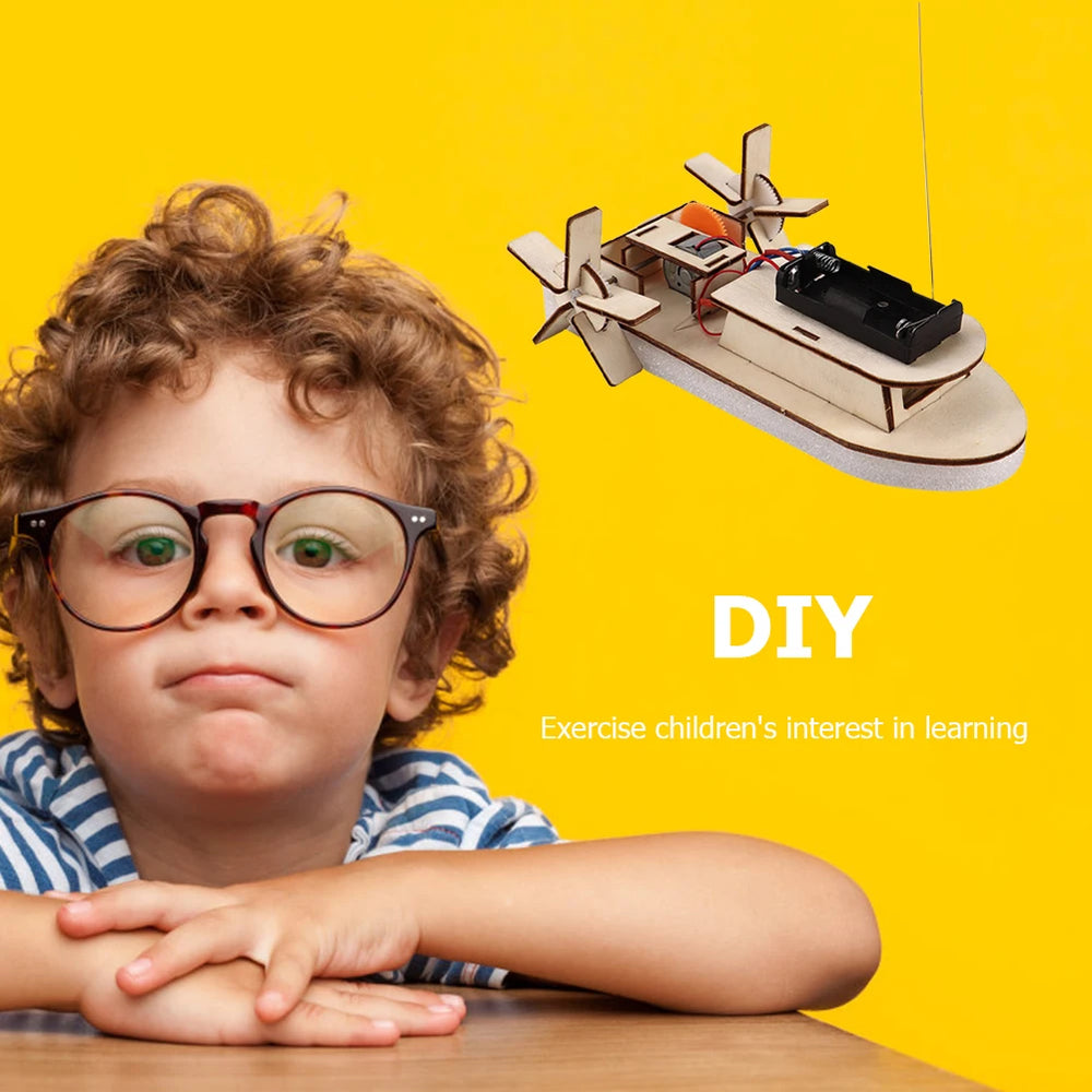 DIY Paddle Wheel Ship Science Kit | Braviixx