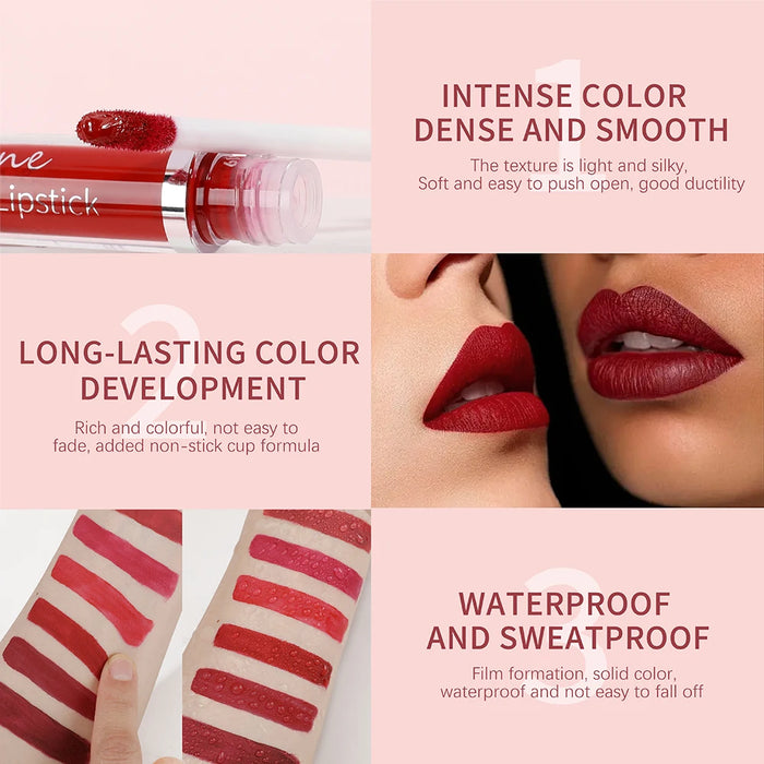 Matte Liquid Lipstick | 10 Shades | Full Size | Braviixx