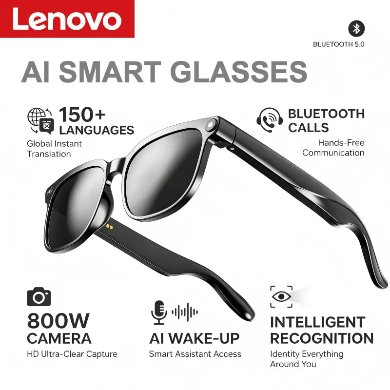 AI Camera Smart Glasses with Translation | Braviixx