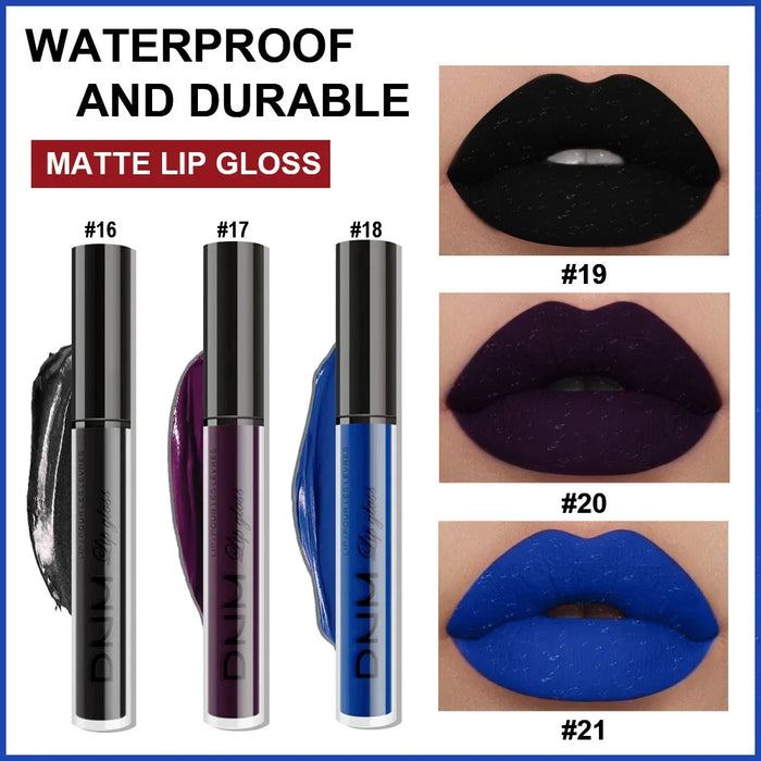 3-Piece Matte Liquid Lipstick Set | 10 Color Combinations | Braviixx